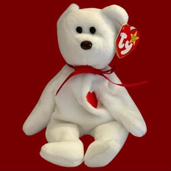 NWT 1995 Retired Valentino Ty Beanie Baby - Picture 1 of 4